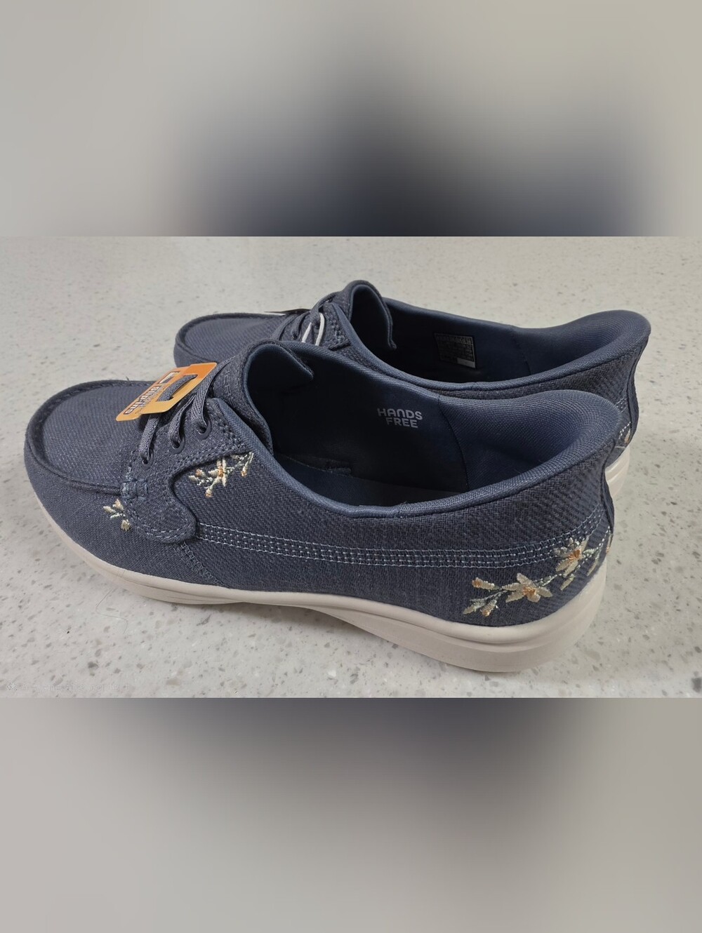 NWT Skechers Slip-Ins Women's Navy Casual Slip-On Shoes
